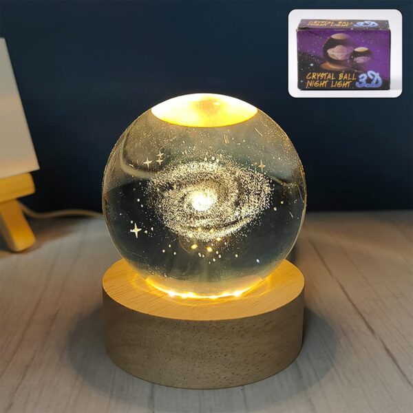 3D CRYSTAL BALL EIK LAMP